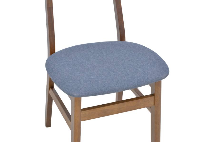 Καρέκλα Gaborn pakoworld σε γκρι απόχρωση 47x47x81,5εκ