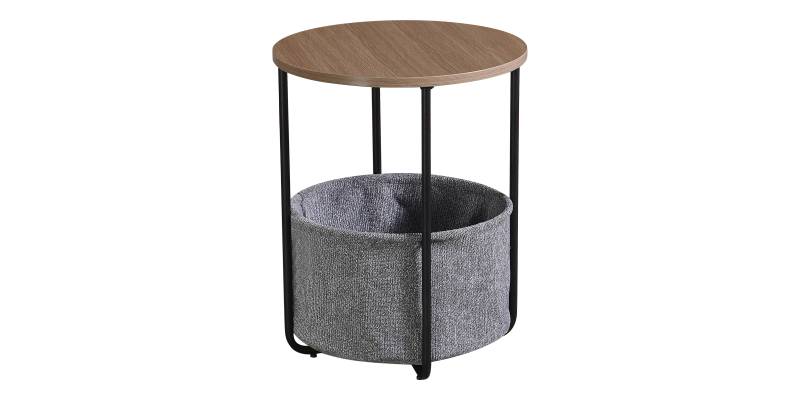 Βοηθητικό τραπέζι Fredami pakoworld sonoma Φ40x50εκ