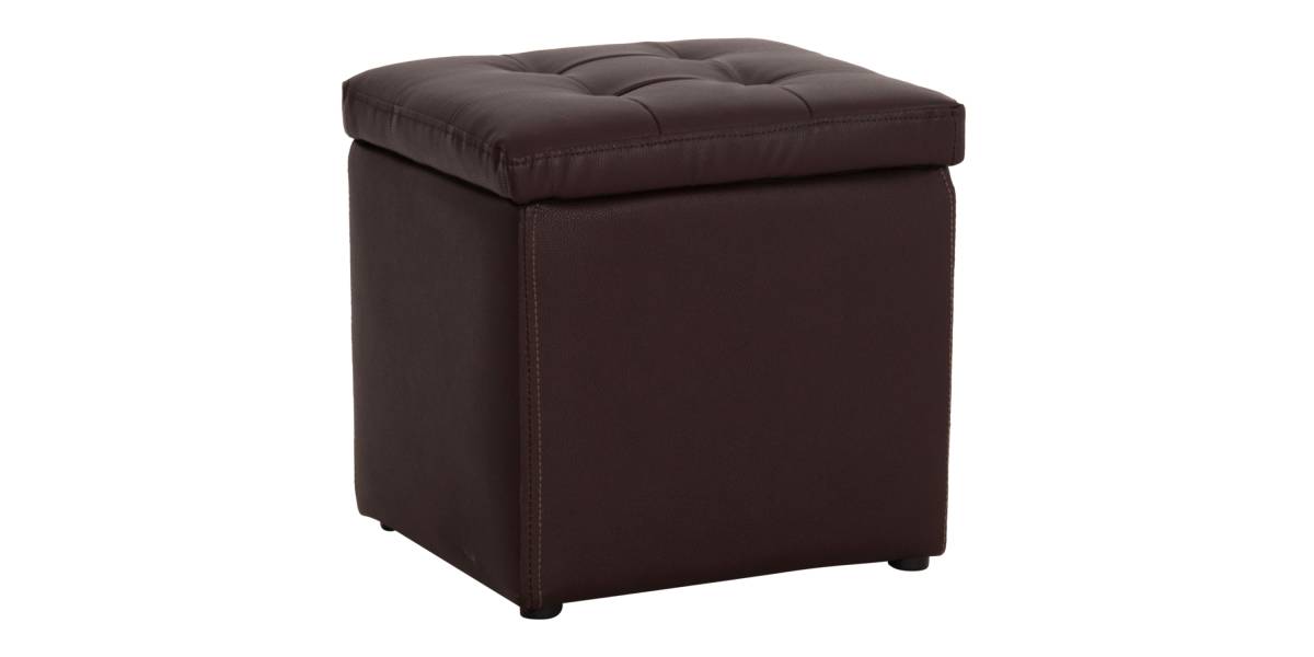 ΣΚΑΜΠΩ ΜΕ ΑΠΟΘΗΚΕΥΤΙΚΟ ΧΩΡΟ PU ΚΑΦΕ CUBE HM224.03--38x38x36.5Υεκ.