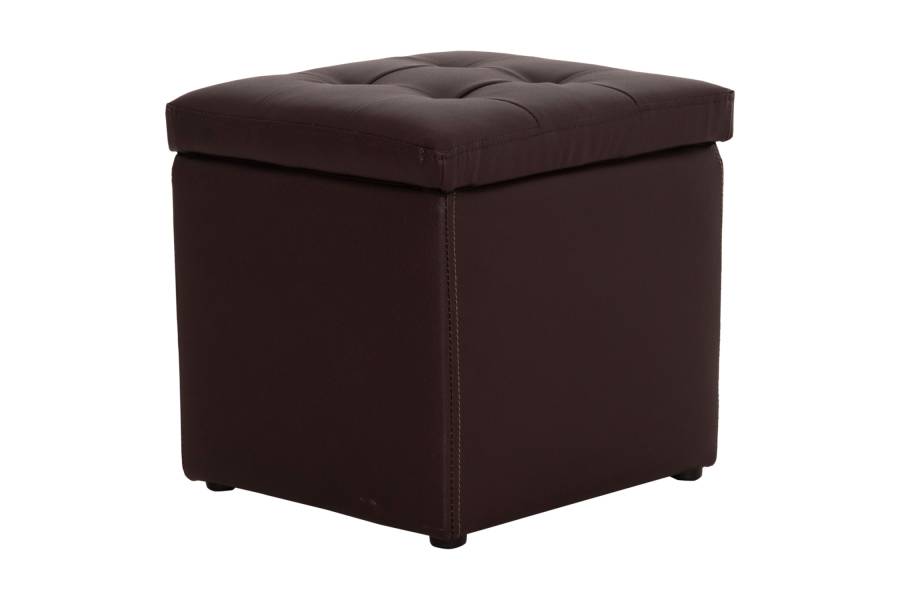 ΣΚΑΜΠΩ ΜΕ ΑΠΟΘΗΚΕΥΤΙΚΟ ΧΩΡΟ PU ΚΑΦΕ CUBE HM224.03--38x38x36.5Υεκ.