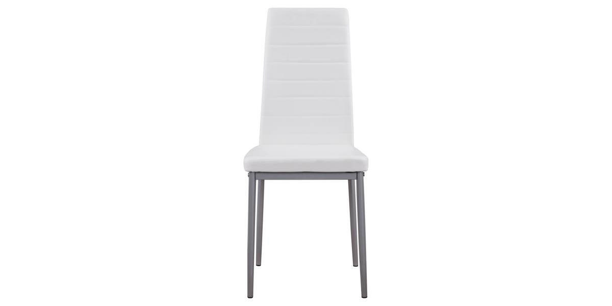 ΚΑΡΕΚΛΑ ΜΕΤΑΛΛΙΚΗ LADY HM0037.11 ΛΕΥΚΟ PU ΜΕΤΑΛΛΙΚΟ ΣΚΕΛΕΤΟ K/D 40x48x95Y εκ.