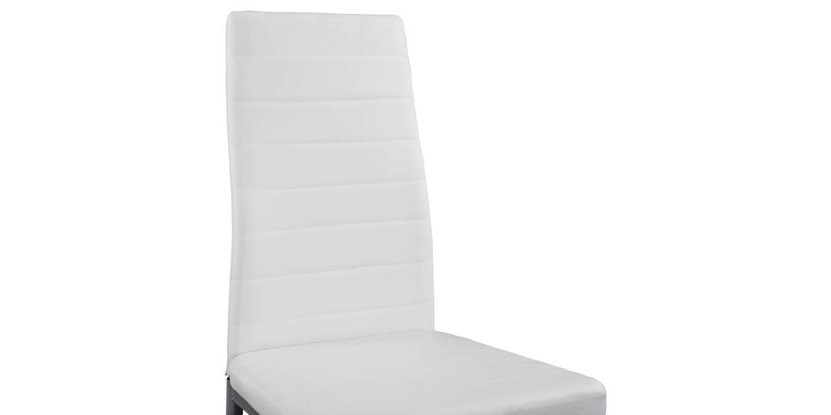 ΚΑΡΕΚΛΑ ΜΕΤΑΛΛΙΚΗ LADY HM0037.11 ΛΕΥΚΟ PU ΜΕΤΑΛΛΙΚΟ ΣΚΕΛΕΤΟ K/D 40x48x95Y εκ.