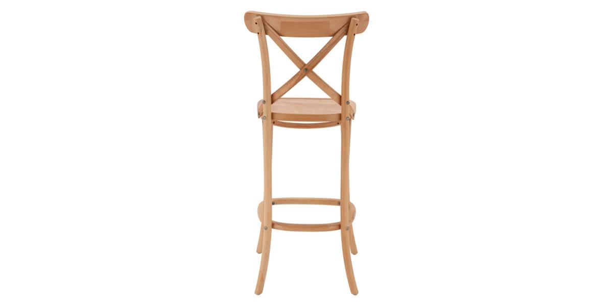 ΣΚΑΜΠΟ ΜΕΣ.ΥΨΟΥΣ GIOLIANA HM8750.01 ΑΠΟ ΟΞΙΑ ΦΥΣΙΚΟ ΜΕ PLYWOOD ΚΑΘΙΣΜΑ 46x46x101Υ εκ.