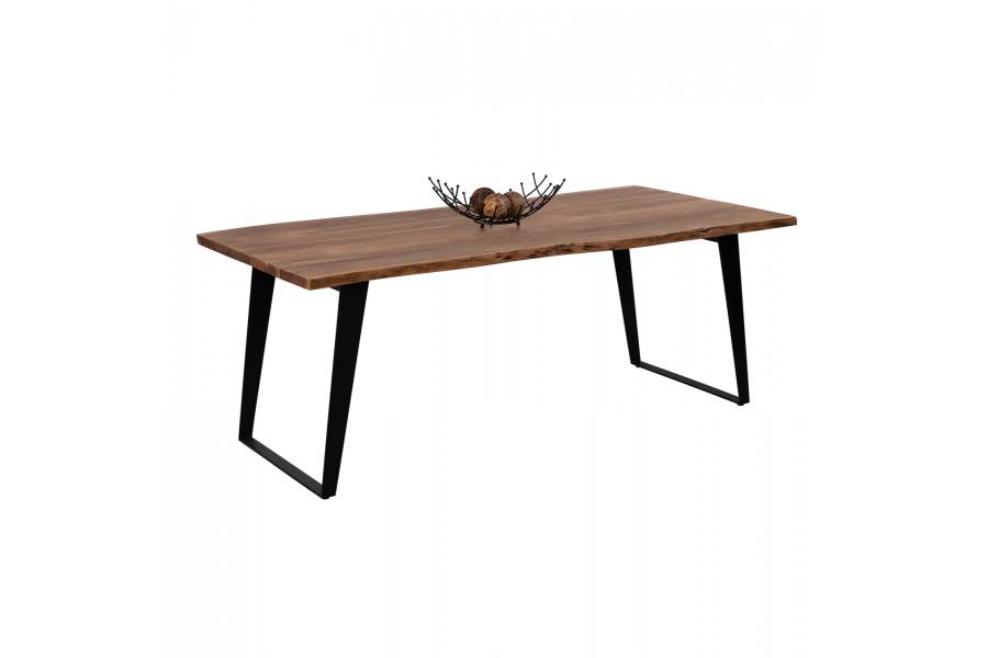 ΤΡΑΠΕΖΙ ΤΡΑΠΕΖΑΡΙΑΣ ALICIA 4εκ.ΠΑΧΟΣ ΑΠΟ ΜΑΣΙΦ ΞΥΛΟ ΑΚΑΚΙΑΣ HM8169.11 200x95x78Y εκ.