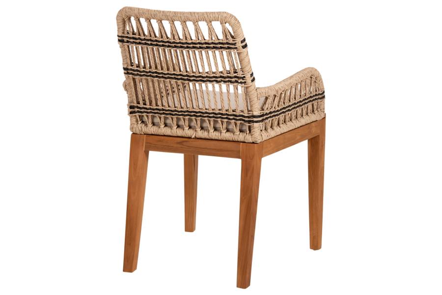 ΠΟΛΥΘΡΟΝΑ STARDOM HM9760.02 ΞΥΛΟ ΤΕΑΚ ΚΑΙ ΣΧΟΙΝΙ ΦΥΣΙΚΟ ΜΕ ΑΝΘΡΑΚΙ 57x65x83Yεκ.