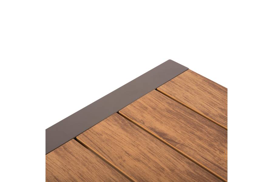 ΤΡΑΠΕΖΙ ΕΞΩΤ.ΧΩΡΟΥ GOYA HM6059.04 ΑΛΟΥΜΙΝΙΟ ΣΑΜΠΑΝΙ & POLYWOOD 160X80Χ75Υεκ.