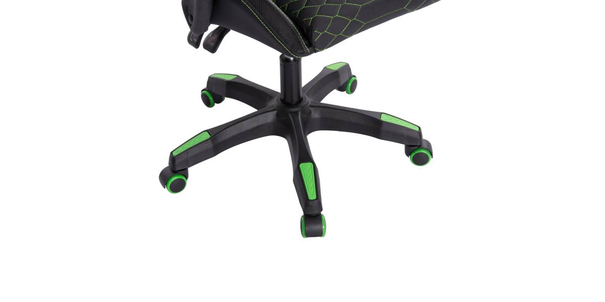 ΠΟΛΥΘΡΟΝΑ GAMING LOOT HM1204 ΜΑΥΡΟ-ΠΡΑΣΙΝΟ PVC 60x60x120Υεκ.