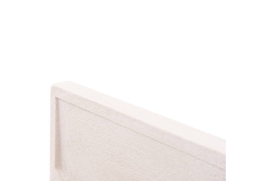 ΠΙΝΑΚΑΣ ΣΕΙΡΑ SANTORINI HM4506 MDF ΣΕ ΥΠΟΛΕΥΚΟ ΧΡΩΜΑ 80x4(πάχος)x120Υεκ.