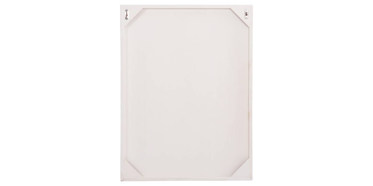 ΠΙΝΑΚΑΣ ΟΡΘΟΓΩΝΙΟΣ ΣΕΙΡΑ SANTORINI HM4532 MDF ΥΠΟΛΕΥΚΟ ΧΡΩΜΑ-ΔΙΑΚΟΣΜΗΣΗ ΜΠΕΖ 60x4,5(πάχος)x80Υεκ.
