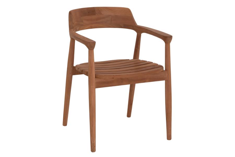 ΠΟΛΥΘΡΟΝΑ ΕΞΩΤΕΡΙΚΟΥ ΧΩΡΟΥ FREM HM18107 ΞΥΛΟ TEAK-ΦΥΣΙΚΟ ΧΡΩΜΑ 59x54.5x76Υεκ.