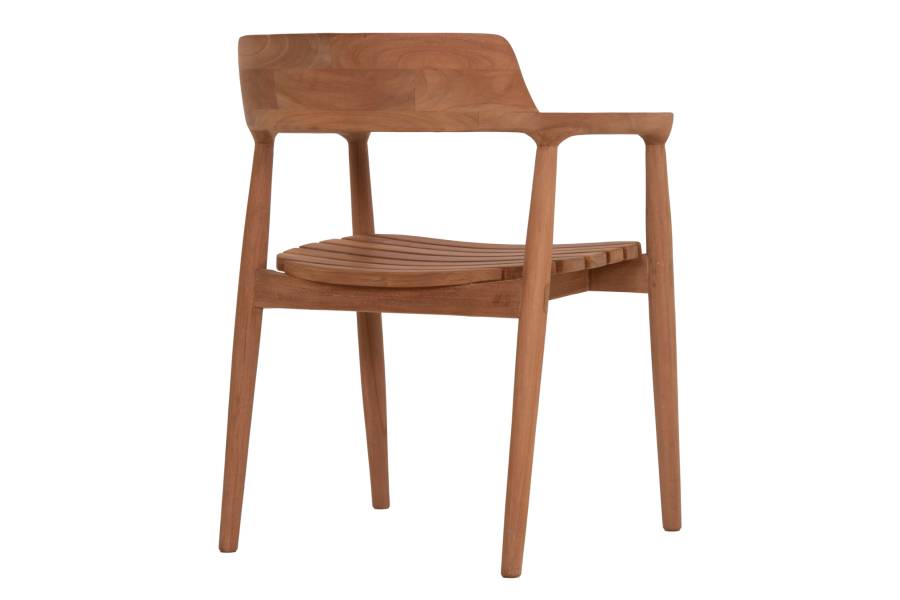 ΠΟΛΥΘΡΟΝΑ ΕΞΩΤΕΡΙΚΟΥ ΧΩΡΟΥ FREM HM18107 ΞΥΛΟ TEAK-ΦΥΣΙΚΟ ΧΡΩΜΑ 59x54.5x76Υεκ.