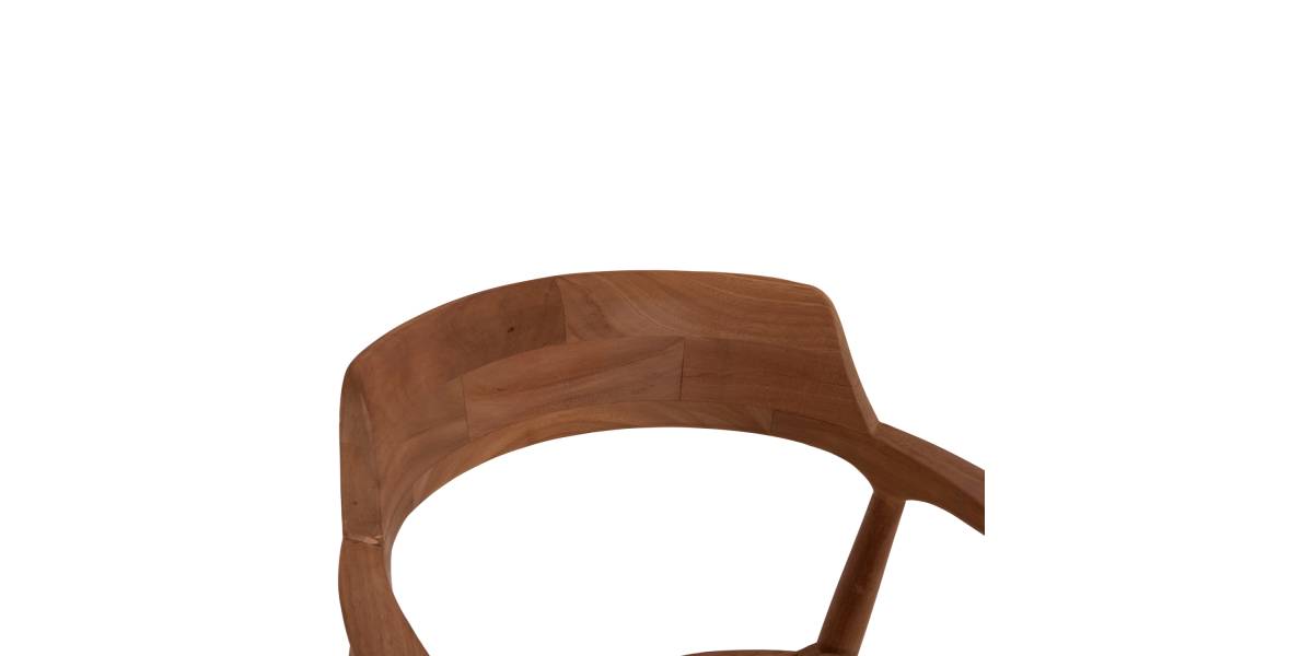 ΠΟΛΥΘΡΟΝΑ ΕΞΩΤΕΡΙΚΟΥ ΧΩΡΟΥ FREM HM18107 ΞΥΛΟ TEAK-ΦΥΣΙΚΟ ΧΡΩΜΑ 59x54.5x76Υεκ.