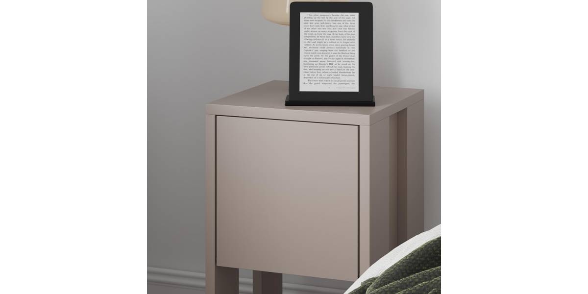 Κομοδίνο Ema pakoworld μελαμίνη σε μόκα απόχρωση 30x30x55εκ