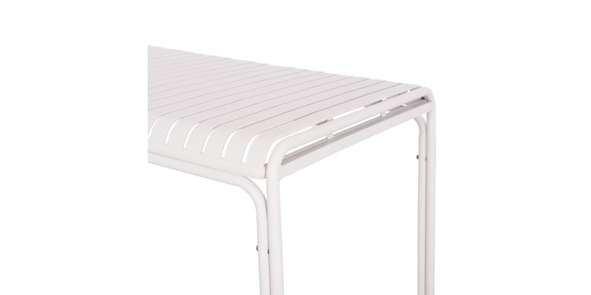 ΤΡΑΠΕΖΙ ΑΛΟΥΜΙΝΙΟΥ RACHEL HM6339.02 ΛΕΥΚΟ 150x80x75Υεκ.