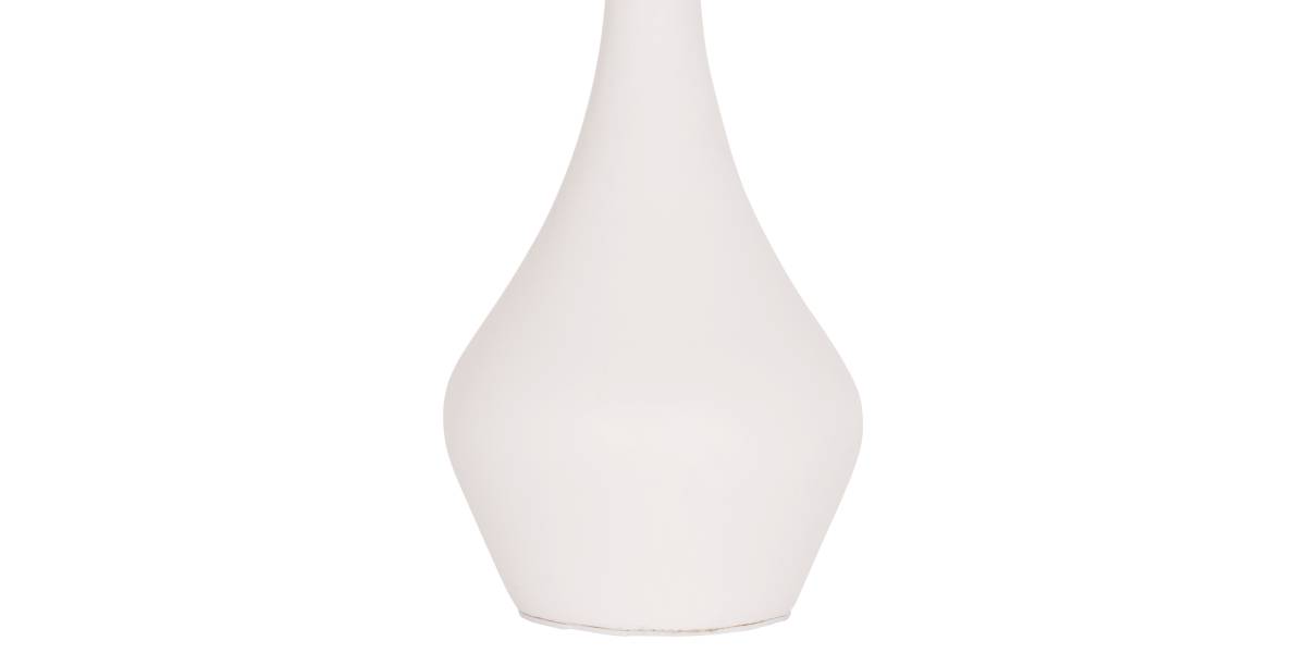 ΕΠΙΤΡΑΠΕΖΙΟ ΔΙΑΚΟΣΜΗΤΙΚΟ ΒΑΖΟ DENI HM4663.02S FIBER CEMENT ΣΕ ΛΕΥΚΟ--Φ15x27Υεκ.