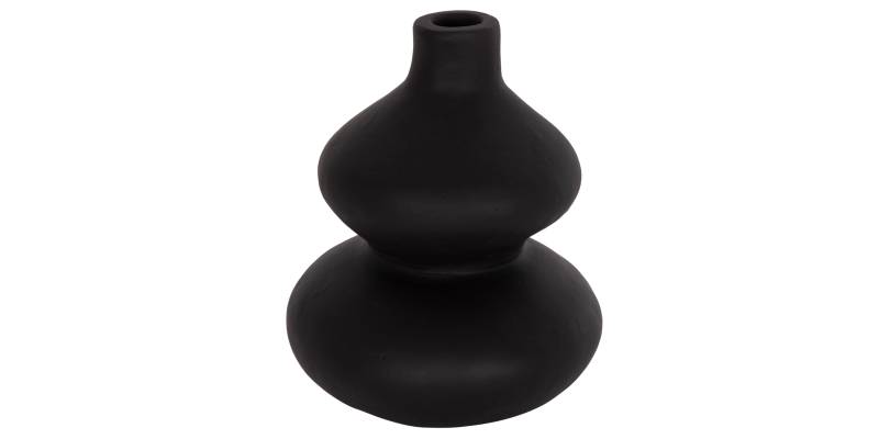 ΕΠΙΤΡΑΠΕΖΙΟ ΔΙΑΚΟΣΜΗΤΙΚΟ ΒΑΖΟ CHELIN HM4670S ΤΕΡΑΚΟΤΑ ΣΕ ΜΑΥΡΟ--Φ20x25Υεκ.