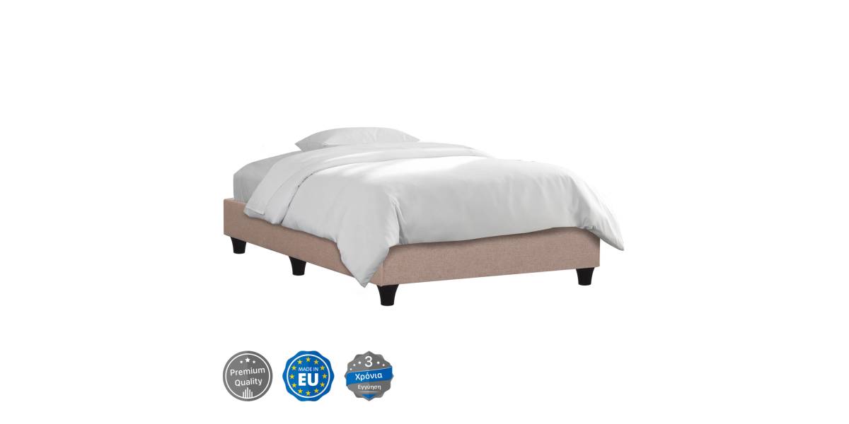 ΚΡΕΒΑΤΙ-ΥΠΟΣΤΡΩΜΑ SIGGY HM721.30 ΧΩΡΙΣ ΑΠΟΘ.ΧΩΡΟ--ΜΠΕΖ ΥΦΑΣΜΑ--ΓΙΑ 80Χ200εκ.