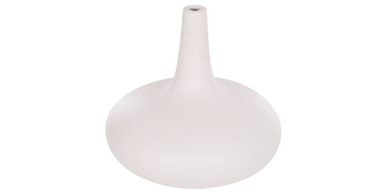 ΕΠΙΤΡΑΠΕΖΙΟ ΔΙΑΚΟΣΜΗΤΙΚΟ ΒΑΖΟ DENI HM4663.02M FIBER CEMENT ΣΕ ΛΕΥΚΟ--Φ30x29.5Υεκ