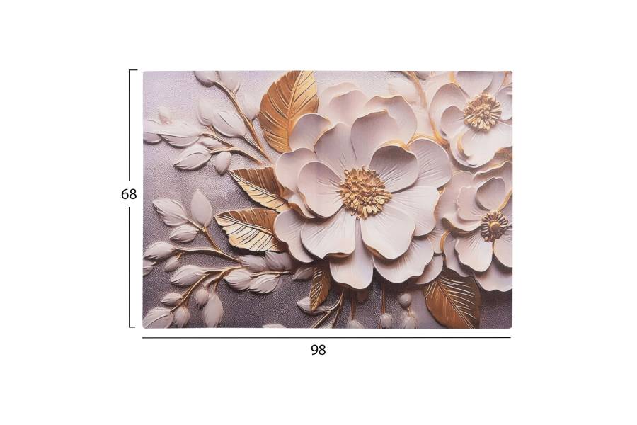 ΠΙΝΑΚΑΣ TOIXOY ΣΕΙΡΑ GOBI HM4862 ΕΚΤΥΠΩΜΕΝΟΣ ΚΑΜΒΑΣ 98x2,5(πάχος)x68Υεκ.