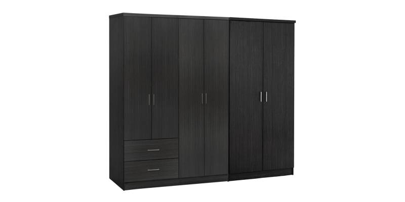 ΝΤΟΥΛΑΠΑ 6ΦΥΛΛΗ BLAKELY HM21235.01 ΜΕΛΑΜΙΝΗ ΧΡΩΜΑ ZEBRANO 201x43x181Υεκ