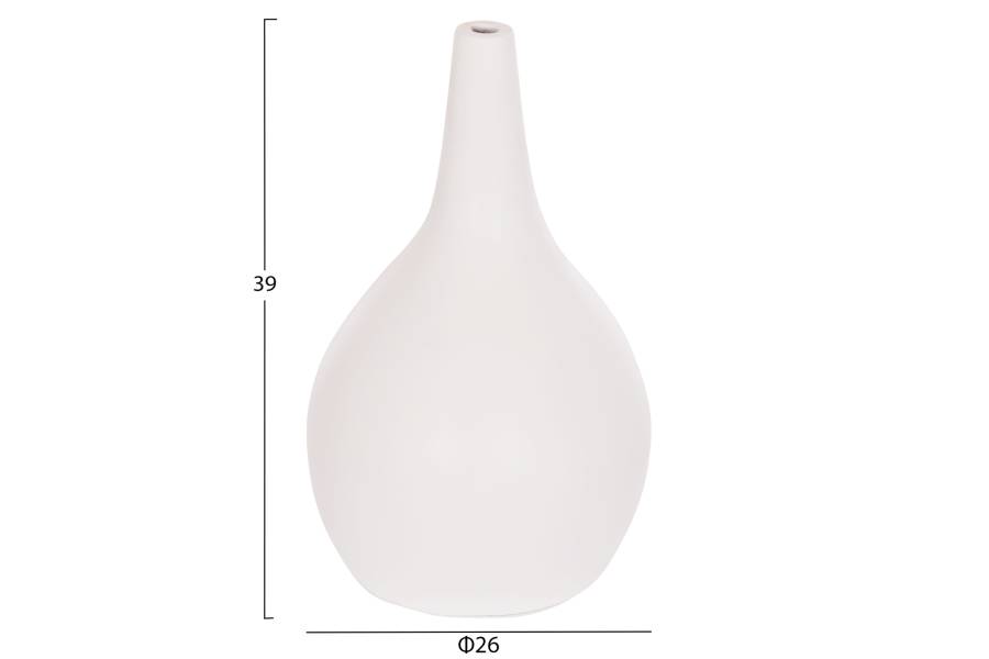 ΣΕΤ 3 ΕΠΙΤΡΑΠΕΖΙΑ ΔΙΑΚΟΣΜΗΤΙΚΑ ΒΑΖΑ DENI ΗΜ21141 FIBER CEMENT ΣΕ ΛΕΥΚΟ