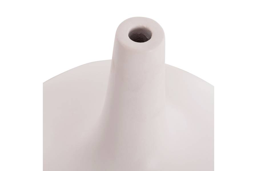 ΣΕΤ 3 ΕΠΙΤΡΑΠΕΖΙΑ ΔΙΑΚΟΣΜΗΤΙΚΑ ΒΑΖΑ DENI ΗΜ21141 FIBER CEMENT ΣΕ ΛΕΥΚΟ