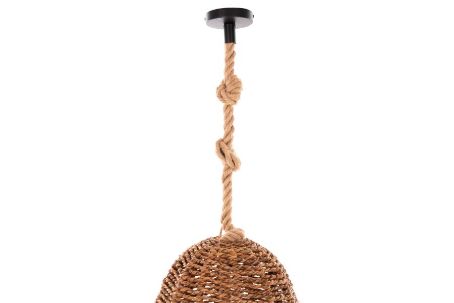 ΣΕΤ ΦΩΤΙΣΤΙΚΟ ΟΡΟΦΗΣ ΚΡΕΜΑΣΤΟ HM11920 ΣΧΟΙΝΙ ΚΑΙ ΙΝΕΣ ΜΠΑΝΑΝΙΑΣ Φ100Χ205Υεκ.