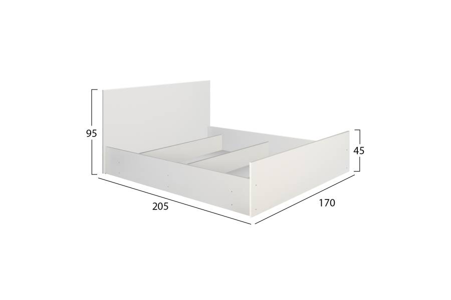 ΣΕΤ ΚΡΕΒΑΤΟΚΑΜΑΡΑΣ 6ΤΜΧ ADLER HM11759.03 ΜΕΛΑΜΙΝΗ ΛΕΥΚΗ-ΓΙΑ ΣΤΡΩΜΑ 160x200εκ