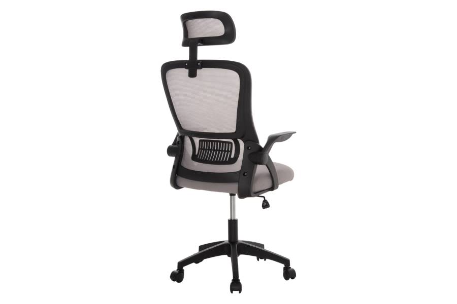 ΚΑΡΕΚΛΑ ΓΡΑΦΕΙΟΥ BLAZER HM1205.05 ΓΚΡΙ MESH-ΜΑΥΡΟΣ ΣΚΕΛΕΤΟΣ 60x58x110-130Υεκ.