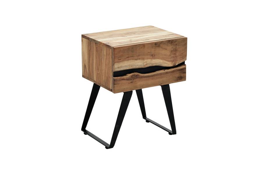 Σετ κρεβατοκάμαρας Imena pakoworld 4τεμ μασίφ ξύλο 160x200εκ