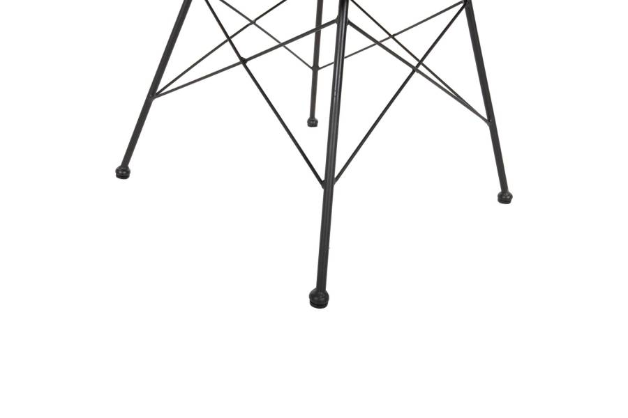 ΚΑΡΕΚΛΑ ΕΞΩΤ.ΧΩΡΟΥ ALLEGRA & ΜΑΞΙΛΑΡΙ HM5451.11 ΜΕΤΑΛΛΟ ΜΑΥΡΟ-ΜΠΕΖ WICKER 52x51.5x83.5Y