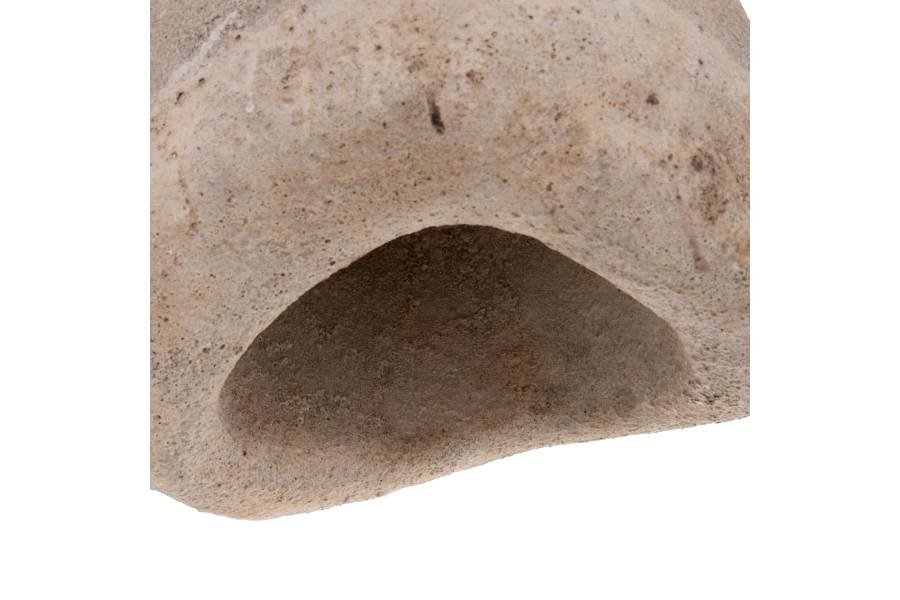 ΦΩΤΙΣΤΙΚΟ ΟΡΟΦΗΣ ΜΕ ΟΨΗ ΠΕΤΡΑΣ STONER (S) HM4417 ΣΚΟΥΡΟ ΜΠΕΖ 37x30x45Υεκ.