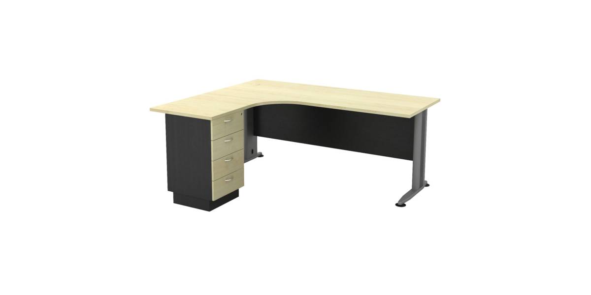 SUPERIOR COMPACT Αριστερή Γωνία - Απόχρωση Dark Grey - Beech