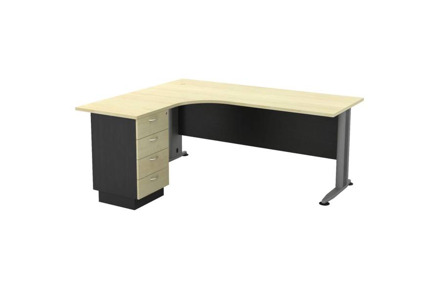 SUPERIOR COMPACT Αριστερή Γωνία - Απόχρωση Dark Grey - Beech