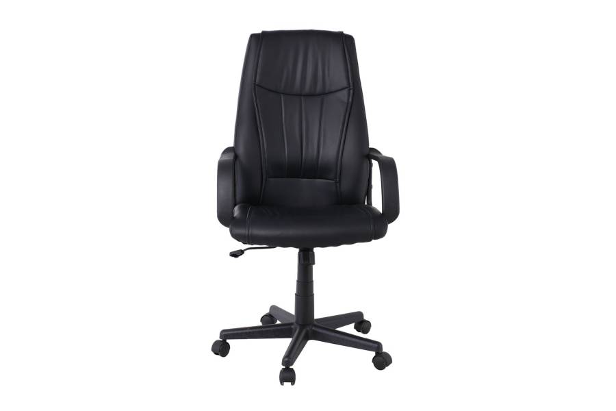 BF1410 Πολυθρόνα Γραφείου Διευθυντή Pu Μαύρο