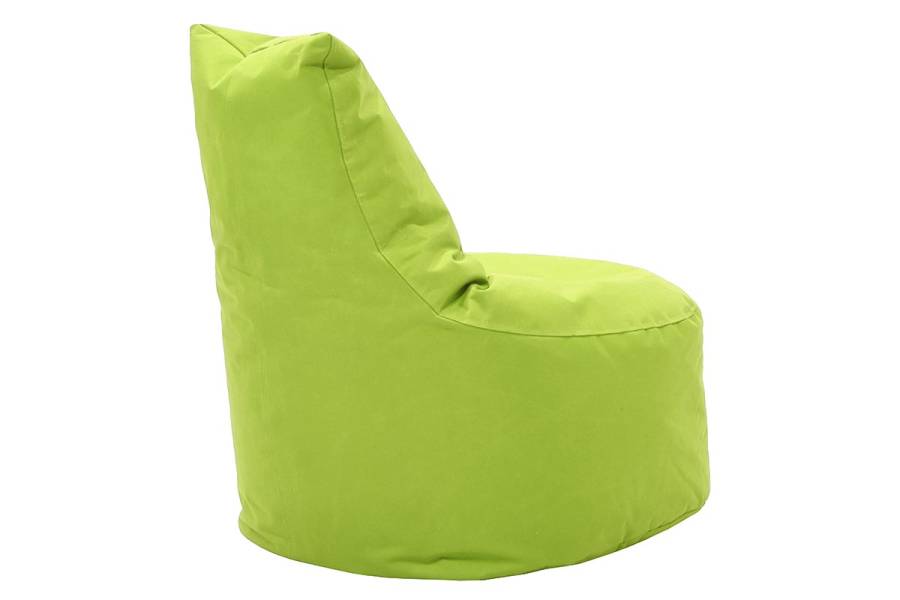 Πουφ πολυθρόνα Norm PRO pakoworld υφασμάτινο αδιάβροχο πράσινο