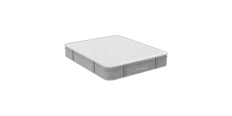 Στρώμα Diamond pakoworld pocket spring+gel memory foam 25-27cm 150x200εκ