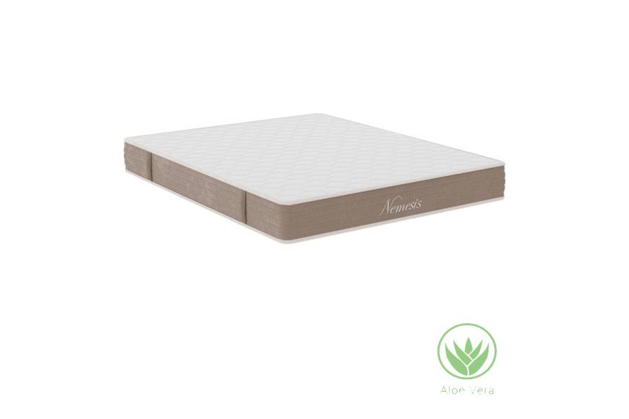 Στρώμα Nemesis pakoworld pocket spring roll pack διπλής όψης aloe vera 20-22cm 160x200εκ