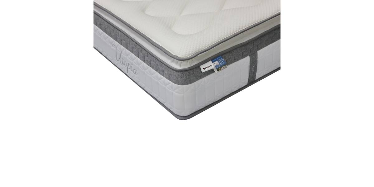 Στρώμα Utopia pakoworld pocket spring με ανώστρωμα 30-32cm 90x190εκ