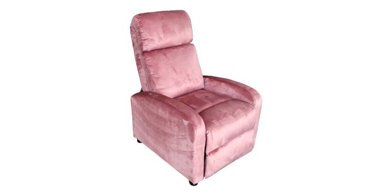 Πολυθρόνα relax Norva pakoworld βελούδο σε σάπιο μήλο απόχρωση 68.5x86x100εκ