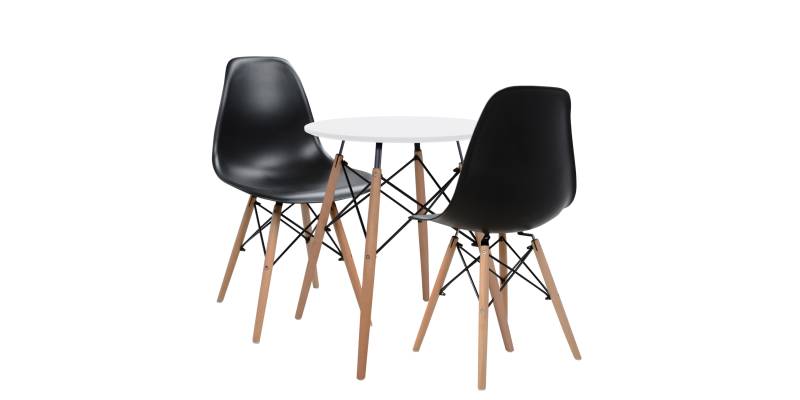 ΣΕΤ 3ΤΜΧ ΤΡΑΠΕΖΙ Φ60 & ΚΑΡΕΚΛΕΣ TWIST HM10307