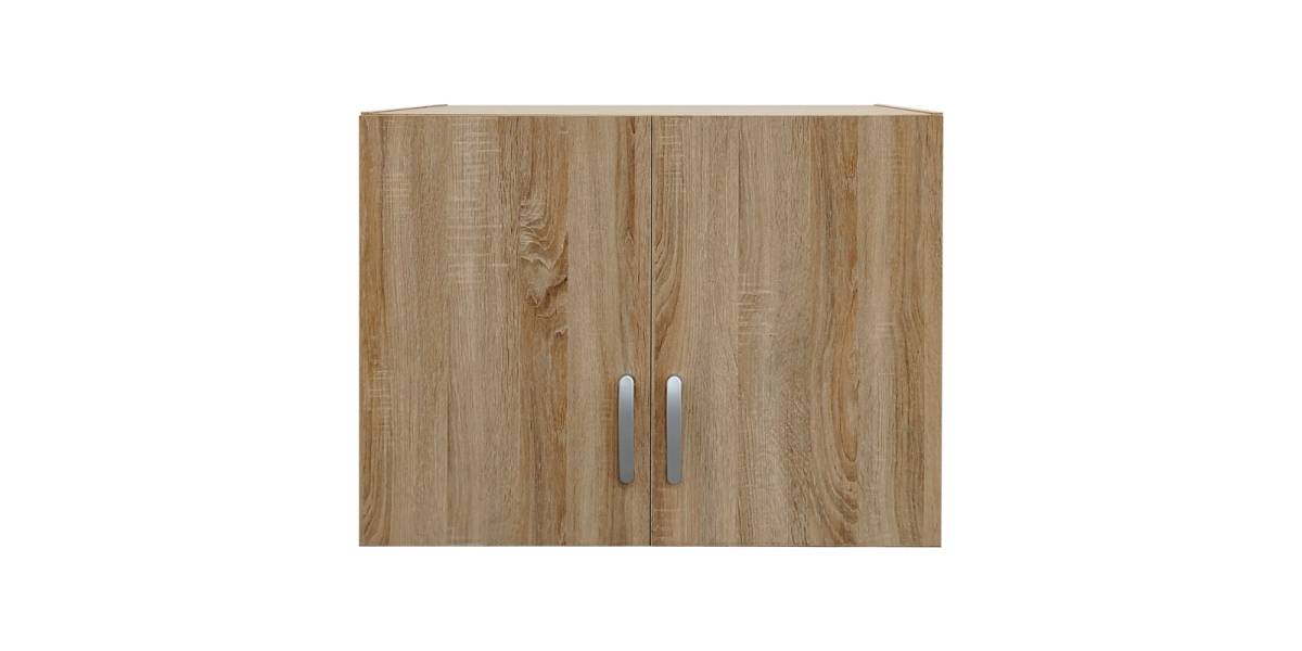 Πατάρι ντουλάπας δίφυλλο Athos pakoworld σε sonoma απόχρωση 80x42x60εκ