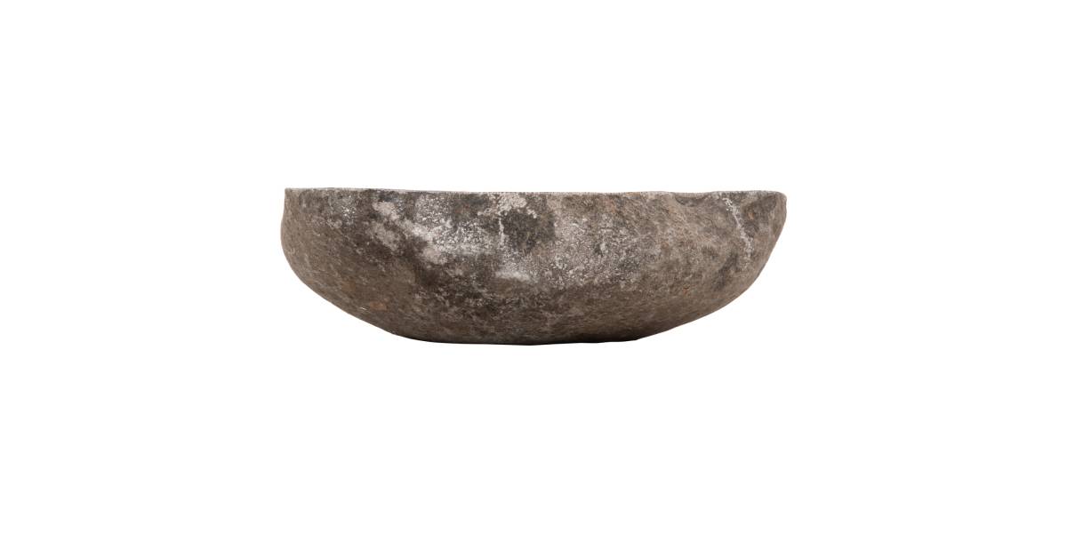 ΝΙΠΤΗΡΑΣ STONE SINK ΛΑΞΕΥΜΕΝΗ ΠΕΤΡΑ ΓΚΡΙ ΑΠΟΧΡΩΣΗ HM4193 55x44x16Υ εκ.
