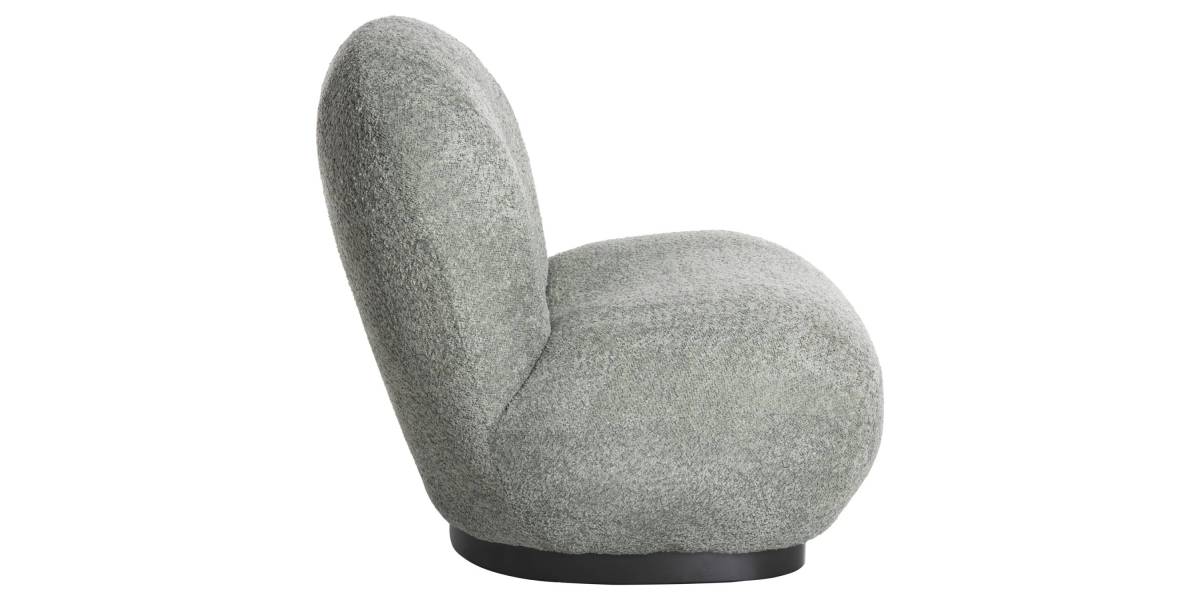 ΠΟΛΥΘΡΟΝΑ BEANY HM9591.05 ΦΥΣΤΙΚΙ ΜΠΟΥΚΛΕ ΥΦΑΣΜΑ 85x82x77Υ εκ.