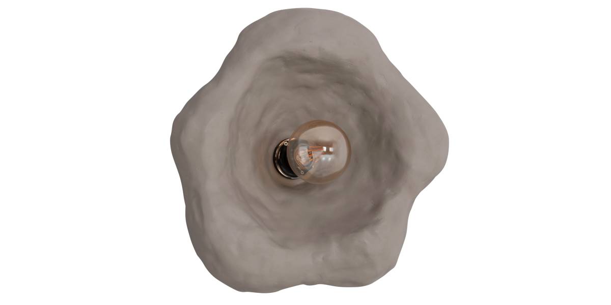 ΕΠΙΤΟΙΧΙΟ ΦΩΤΙΣΤΙΚΟ LUXON HM4701.03L FIBER CEMENT ΣΕ ΓΚΡΙ 44x15x42Υεκ.