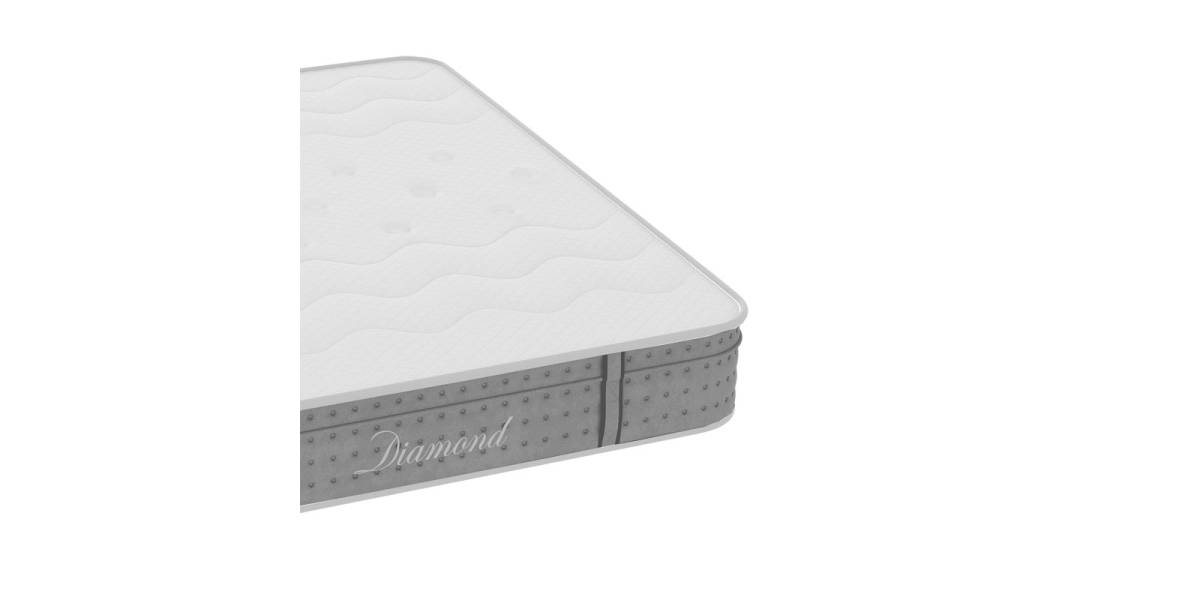 Στρώμα Diamond pakoworld pocket spring+ gel memory foam 25-27cm 160x200εκ