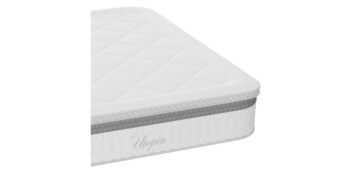 Στρώμα Utopia pakoworld pocket spring με ανώστρωμα 30-32cm 160x200εκ