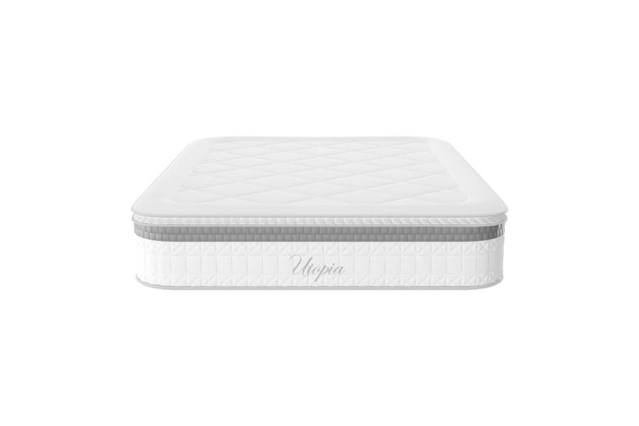 Στρώμα Utopia pakoworld pocket spring με ανώστρωμα 30-32cm 160x200εκ