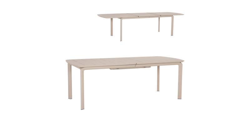 ΤΡΑΠΕΖΙ ΕΠΕΚΤΕΙΝΟΜΕΝΟ SYMPO HM6415.05 ΜΠΕΖ ΑΛΟΥΜΙΝΙΟ 220-300x100x75Υεκ