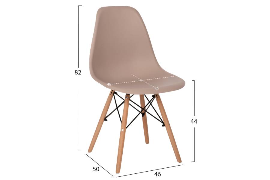 ΣΕΤ ΤΡΑΠΕΖΑΡΙΑΣ 3ΤΜΧ TWIST HM21370 ΣΤΡΟΓΓΥΛΟ ΤΡΑΠΕΖΙ Φ60 & 2 ΚΑΡΕΚΛΕΣ ΣΕ ΚΑΠΟΥΤΣΙΝΟ